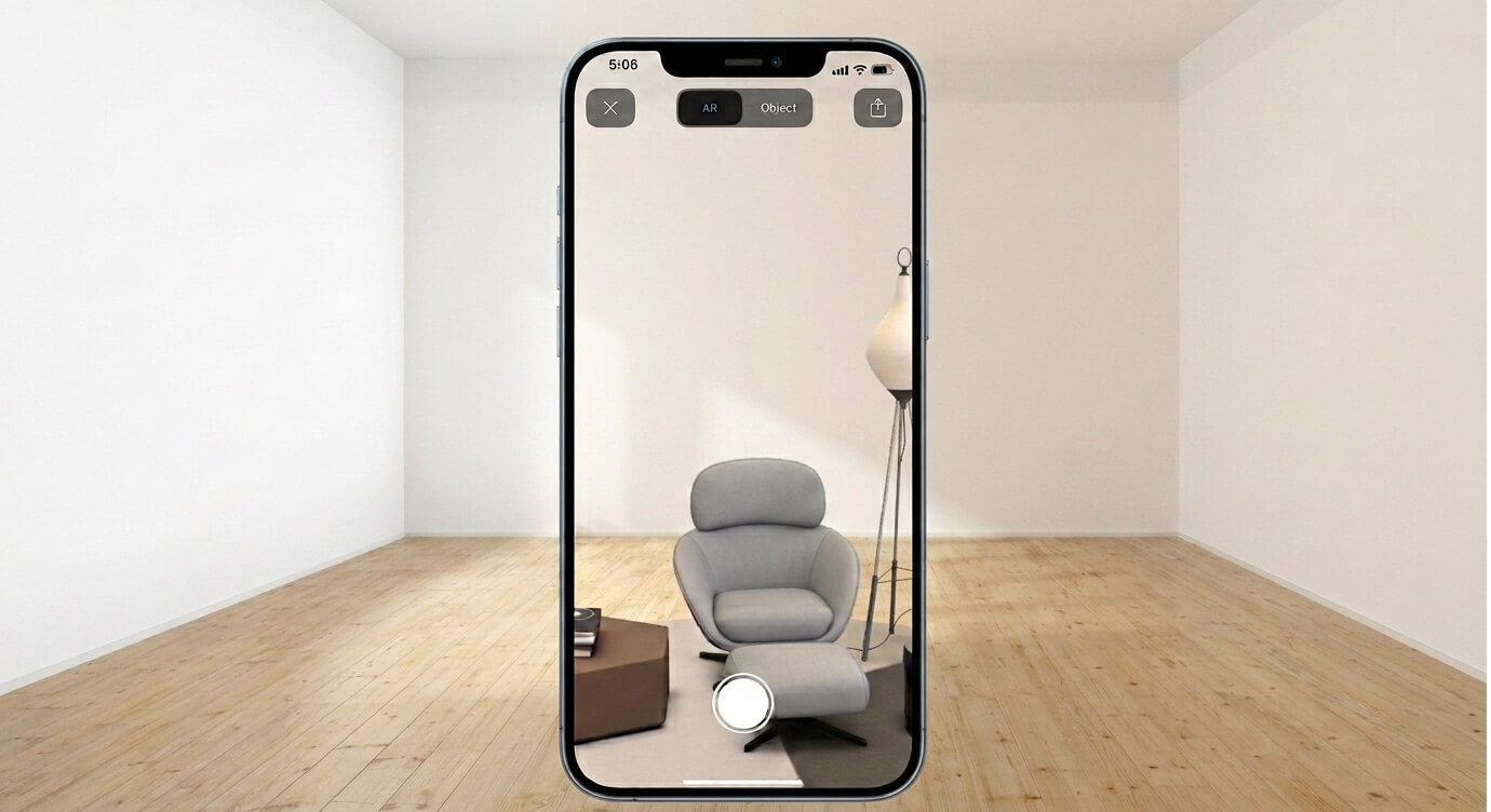Augmented Reality Furniture: Benefits, Real-World Examples & a WebAR Solution