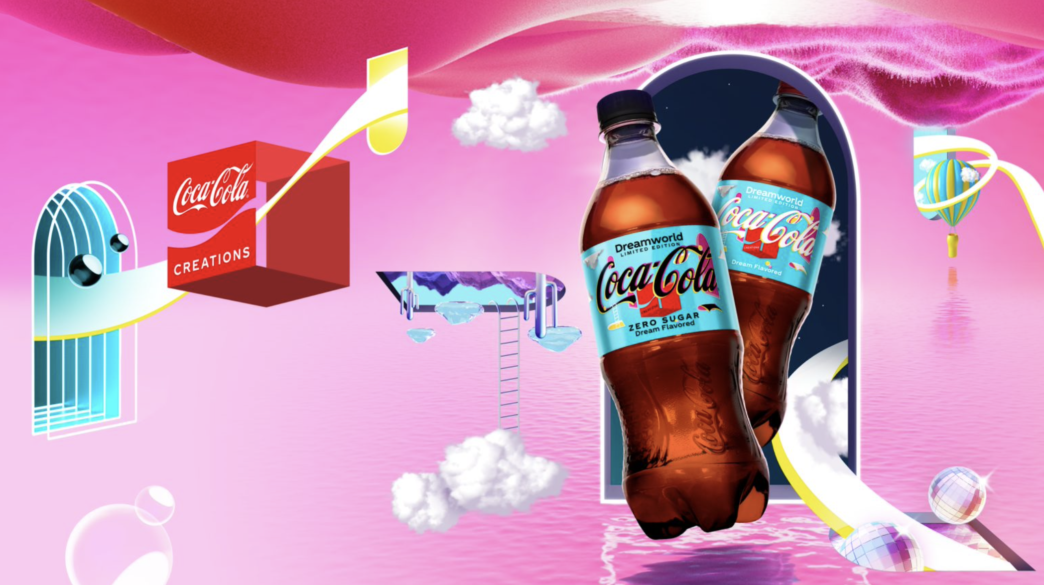 Coca-Cola Dreamworld：可口可乐WebAR电音体验