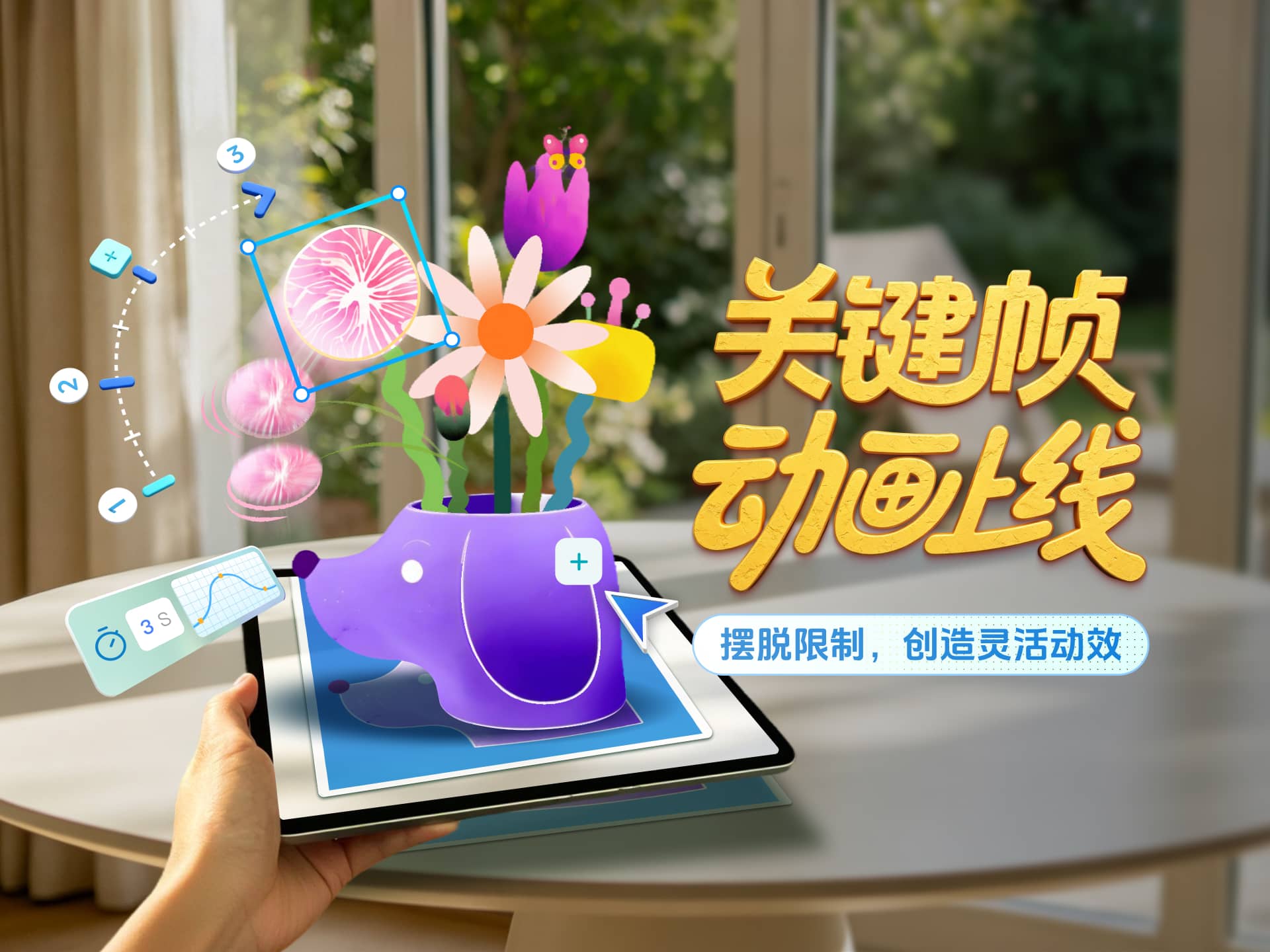 关键帧动画上线！助你实现动画自由