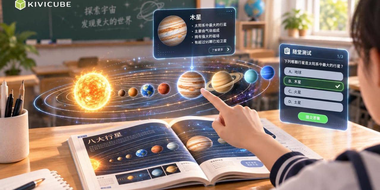 教师必看丨零基础搞定互动AR课件