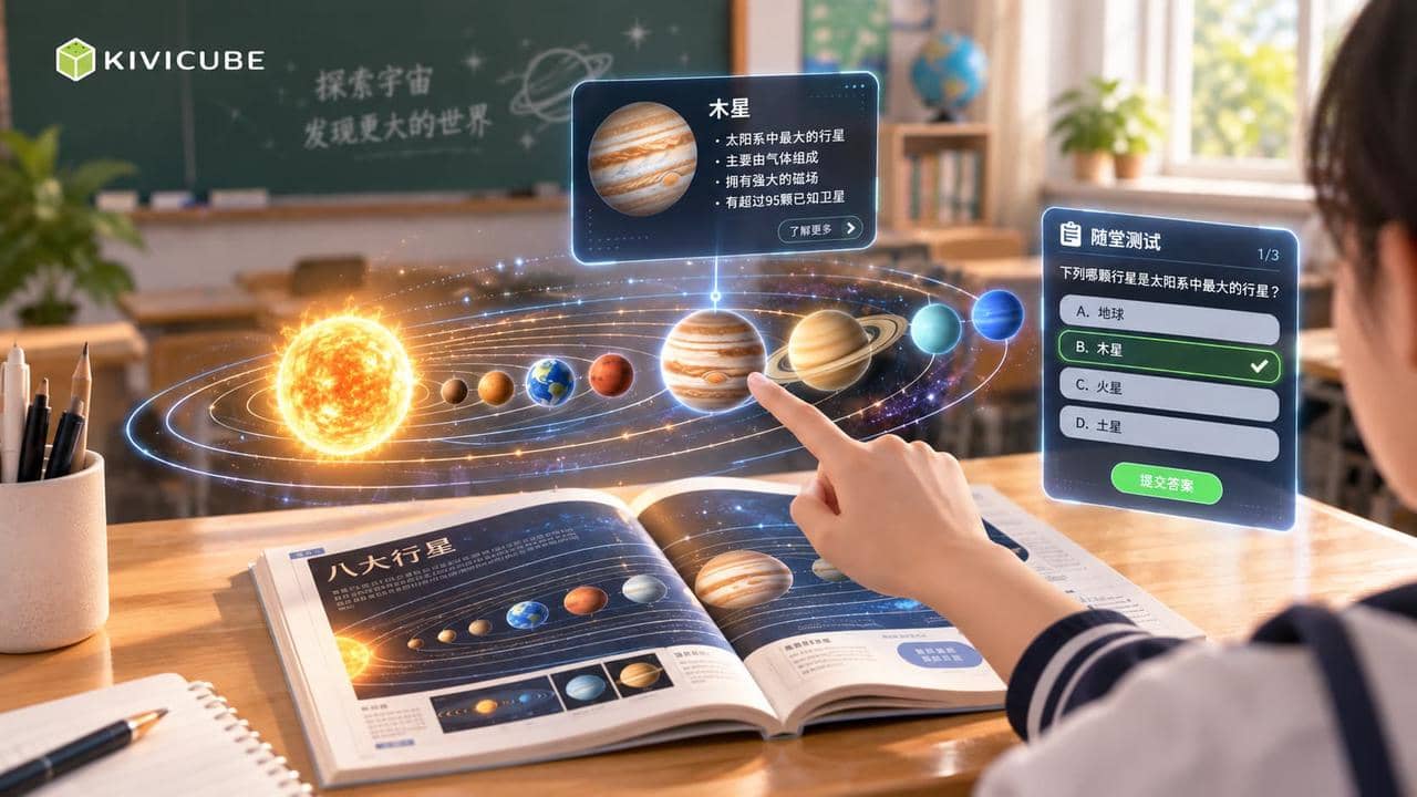 教师必看丨零基础搞定互动AR课件