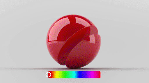 示意：设置颜色或贴图改变外观