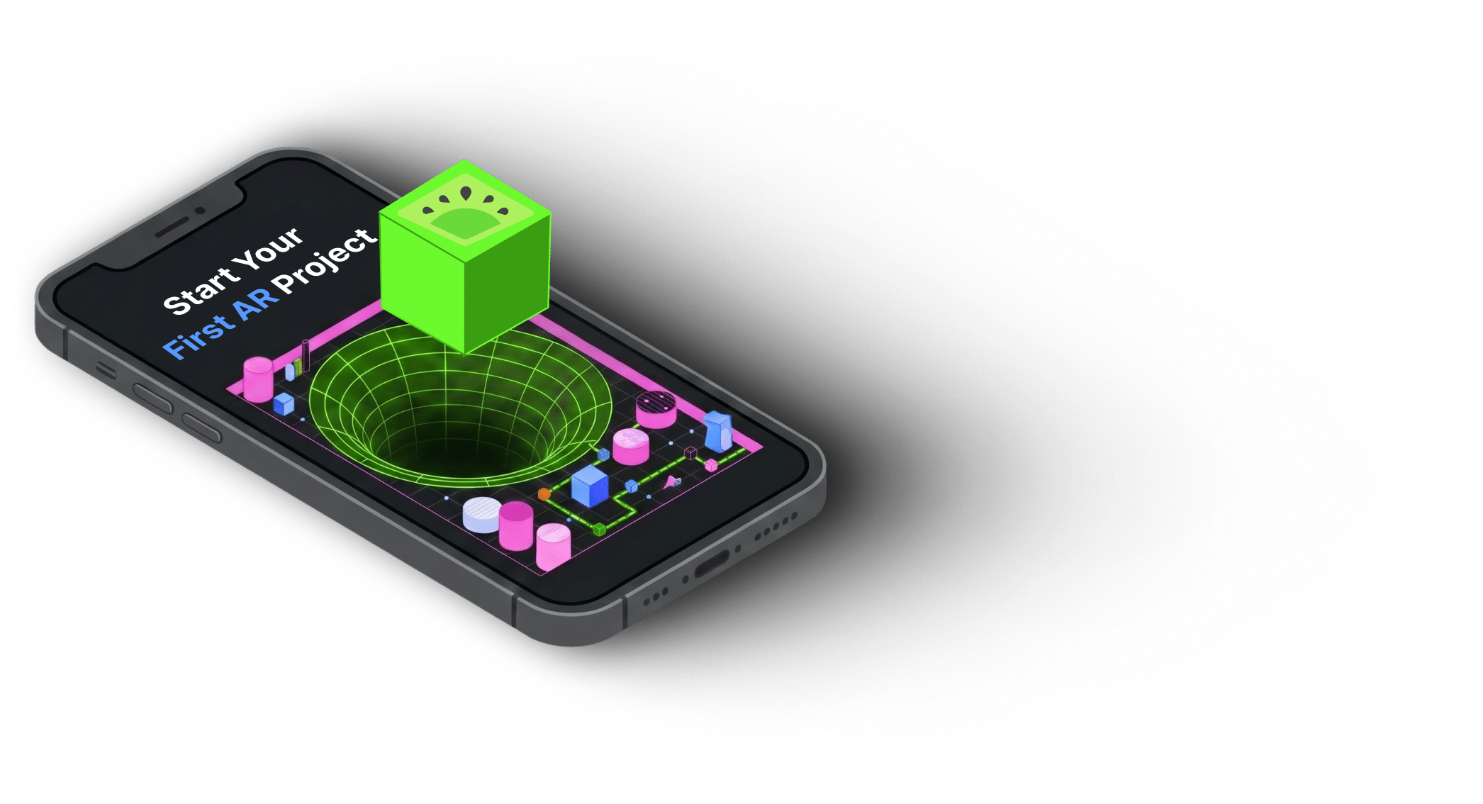 AR project phone preview