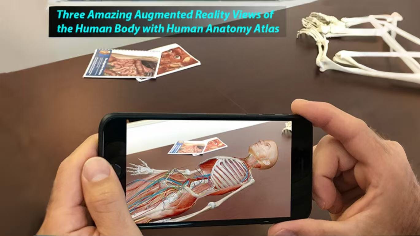 Examples of AR science books