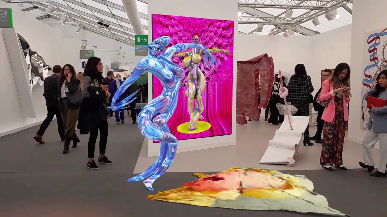 AR art installation