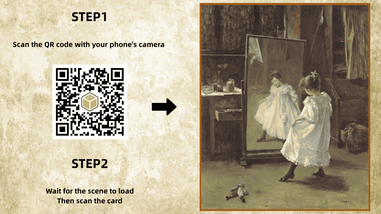 Explore the painting: each point unlocks its story