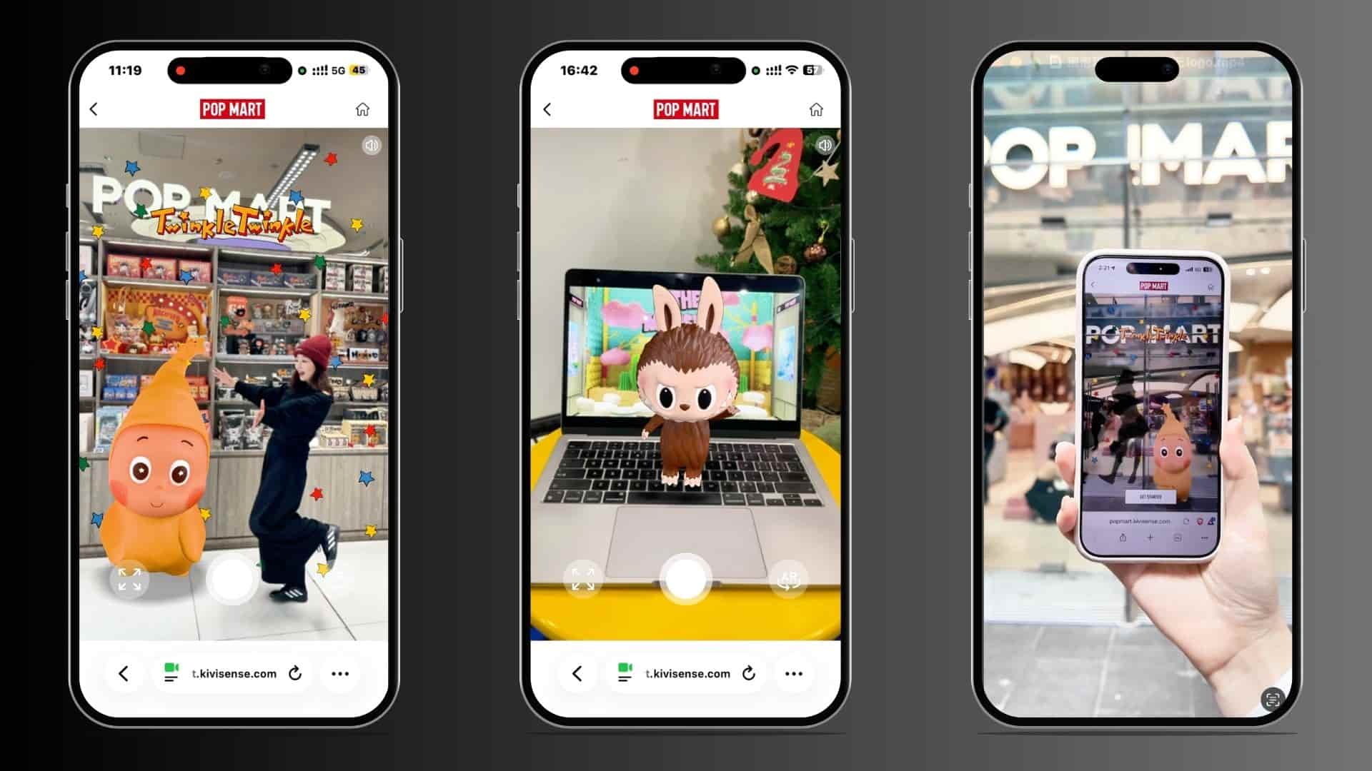 POP MART AR character placement