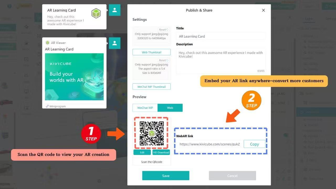 Experience AR by Kivicube and boost conversions