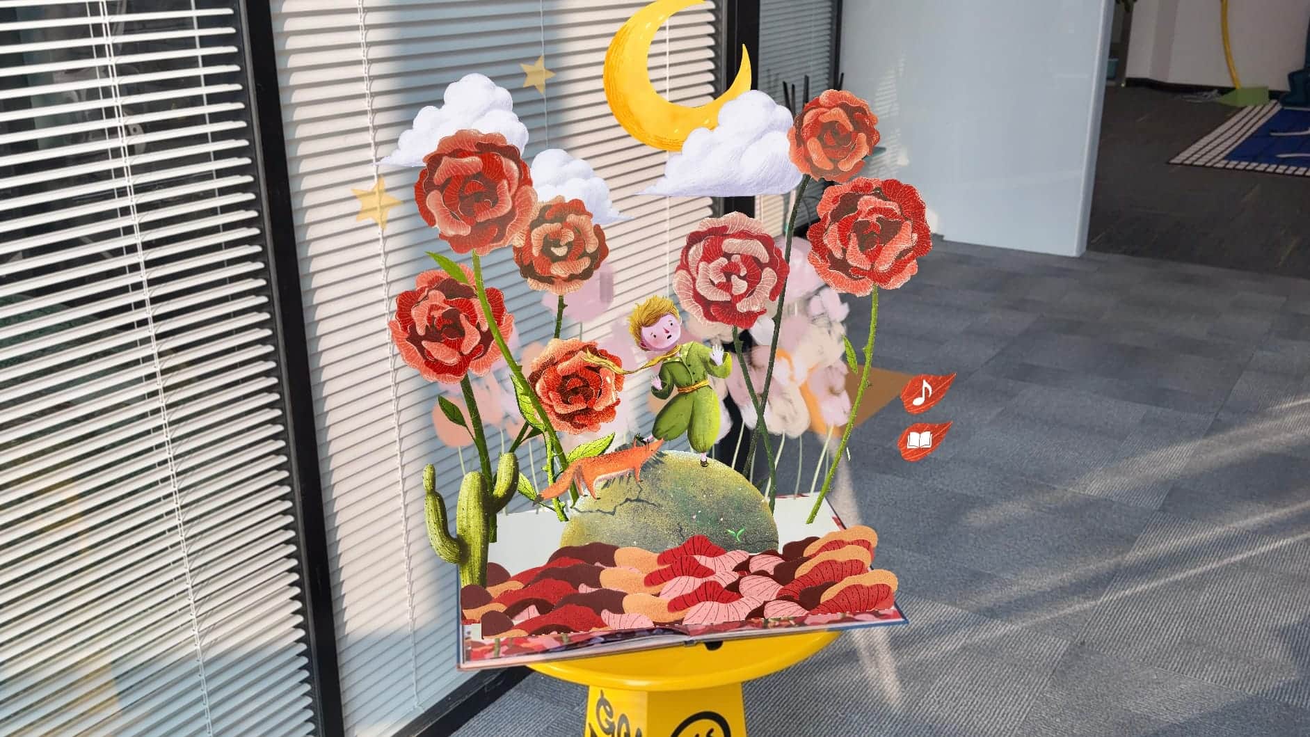 The Little Prince: Augmented Reality reading experience