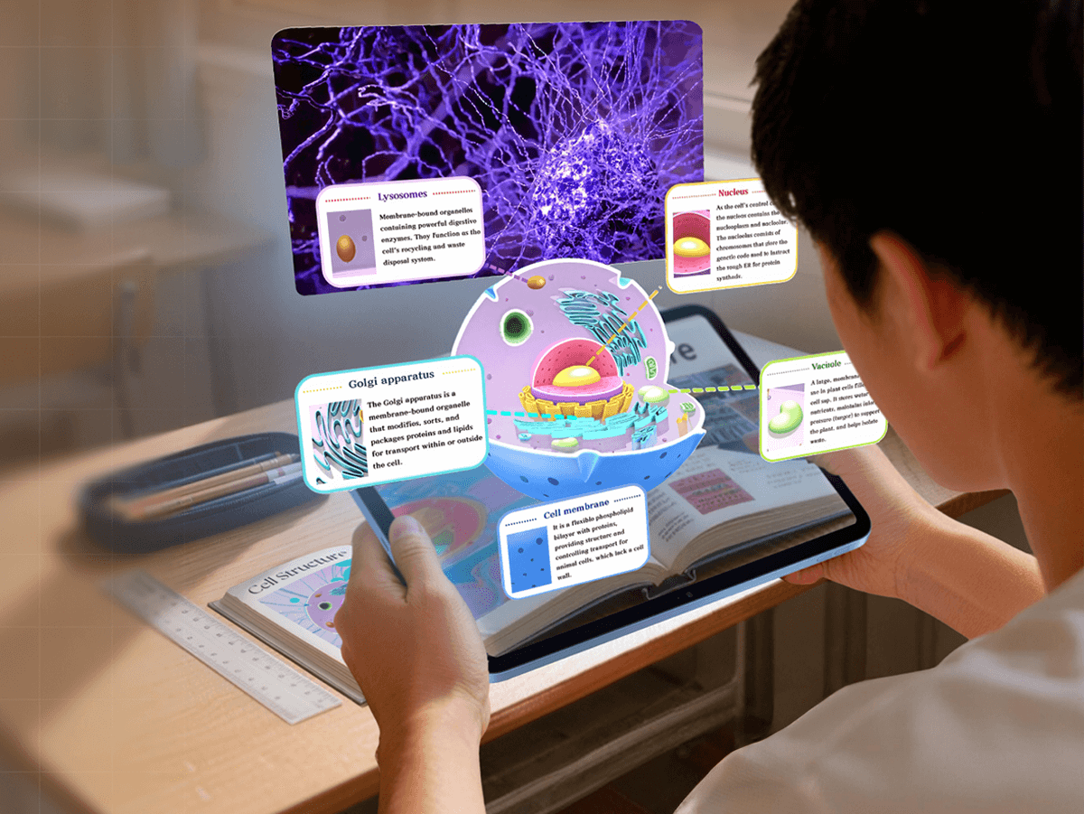 AR makes knowledge easier to grasp