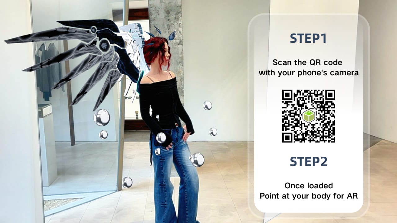 Experience Body AR Filter made with Kivicube