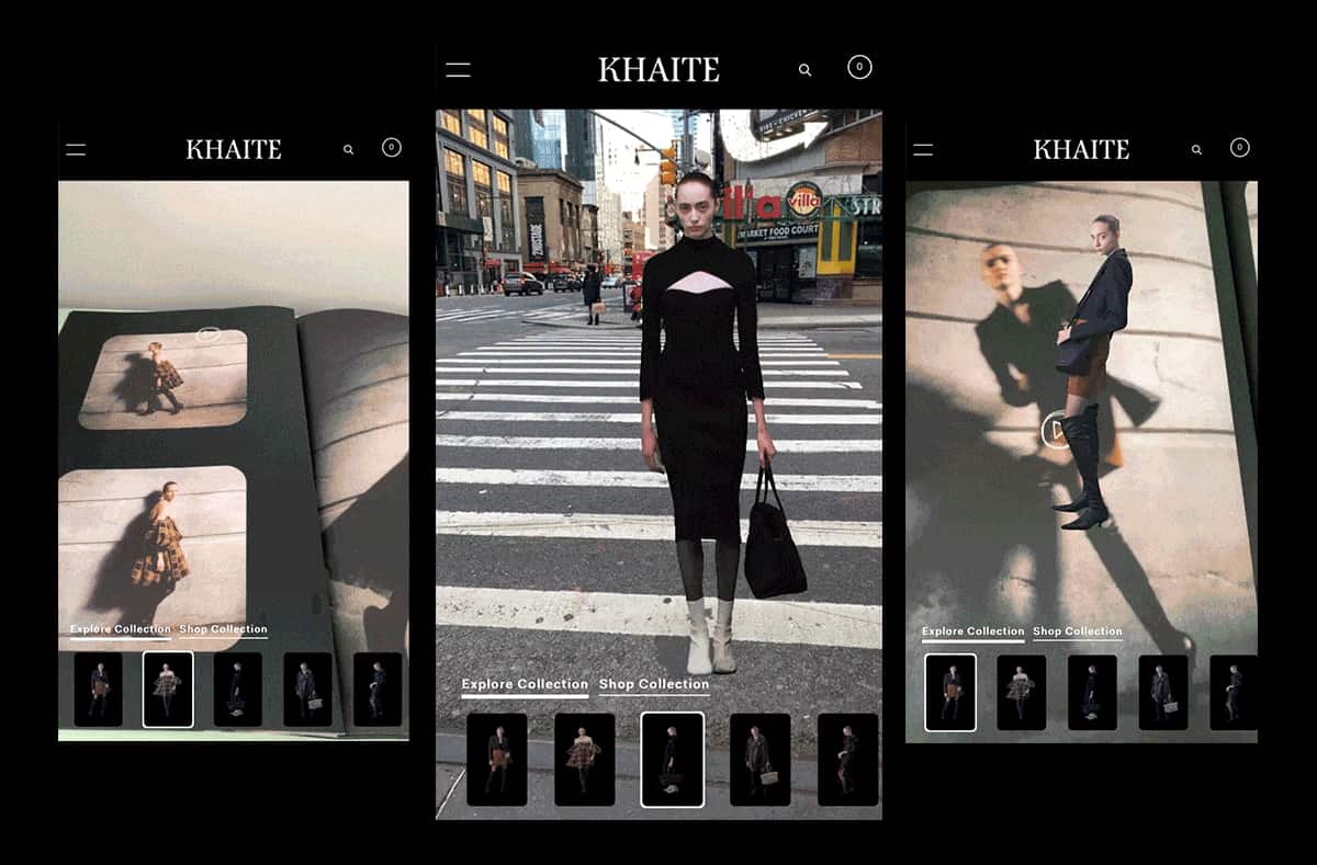 Fashion brand Khaite empowers magazines with WebAR