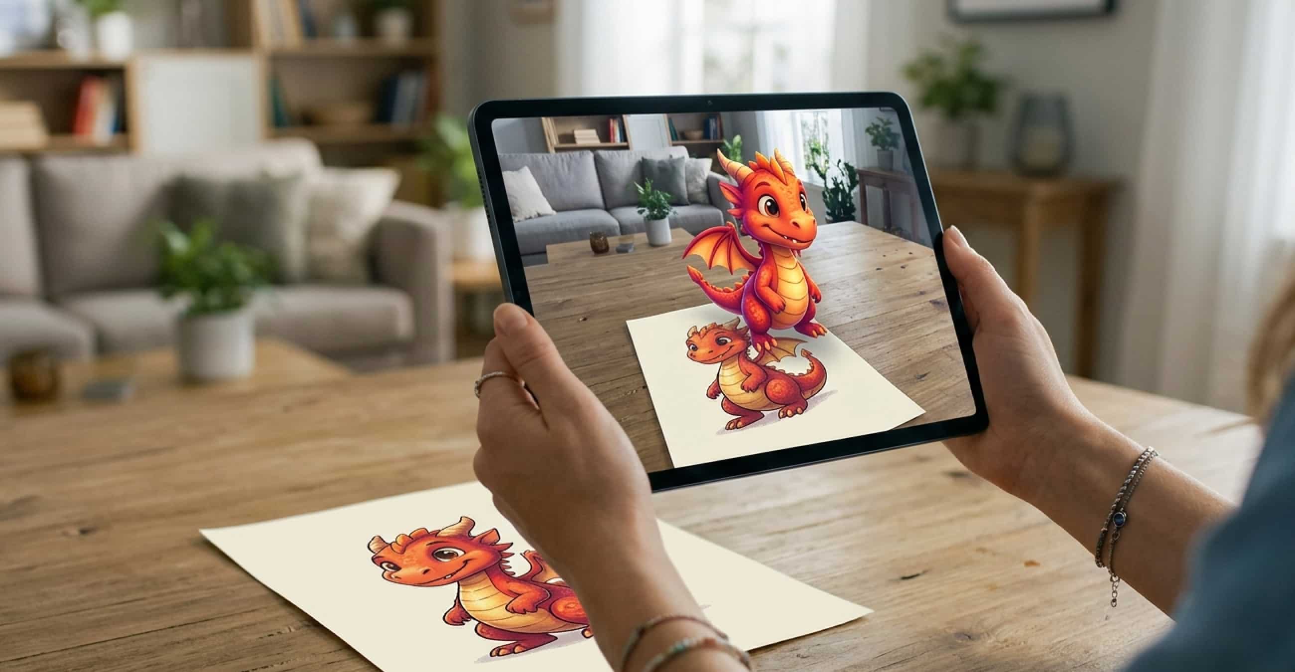 Augmented Reality overlays virtual content on the real world