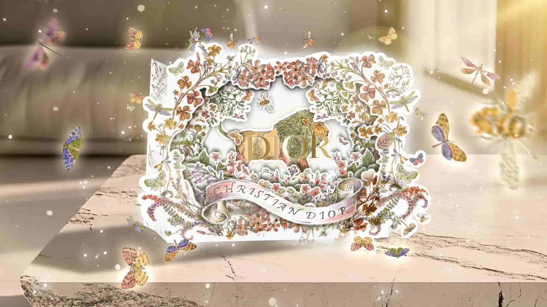 Dior AR packaging |source:atomic