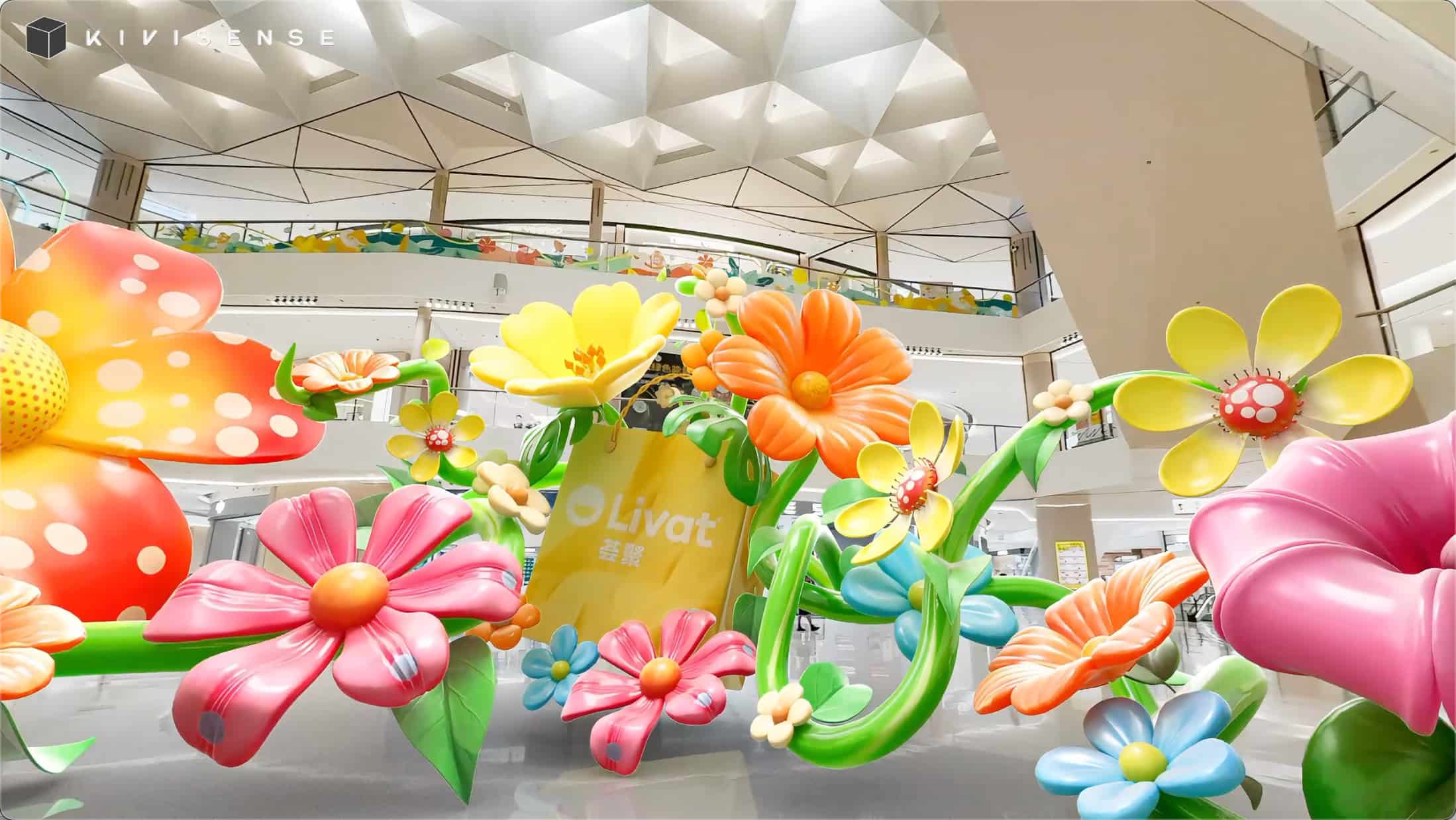 LIVAT WebAR In-Mall Experience