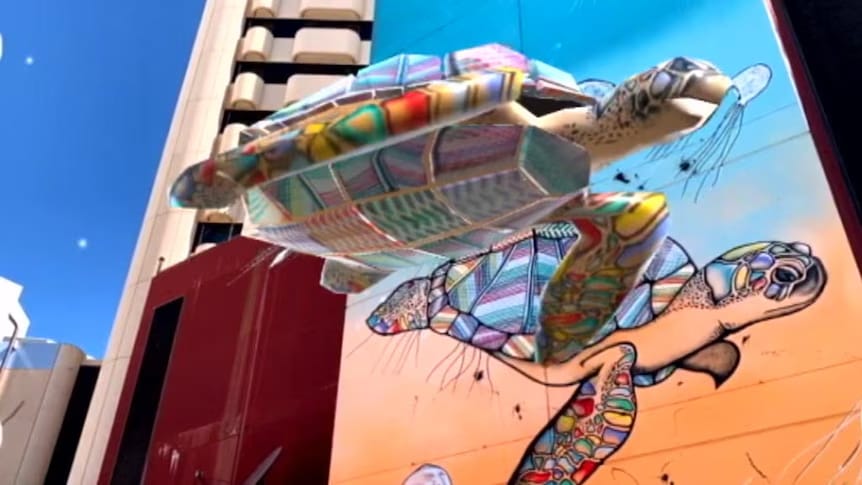 AR Street Art| source: ABC News