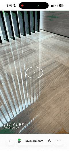 Virtual Plane: Perfect for scenes where AR content doesn’t need to be placed on a real-world surface