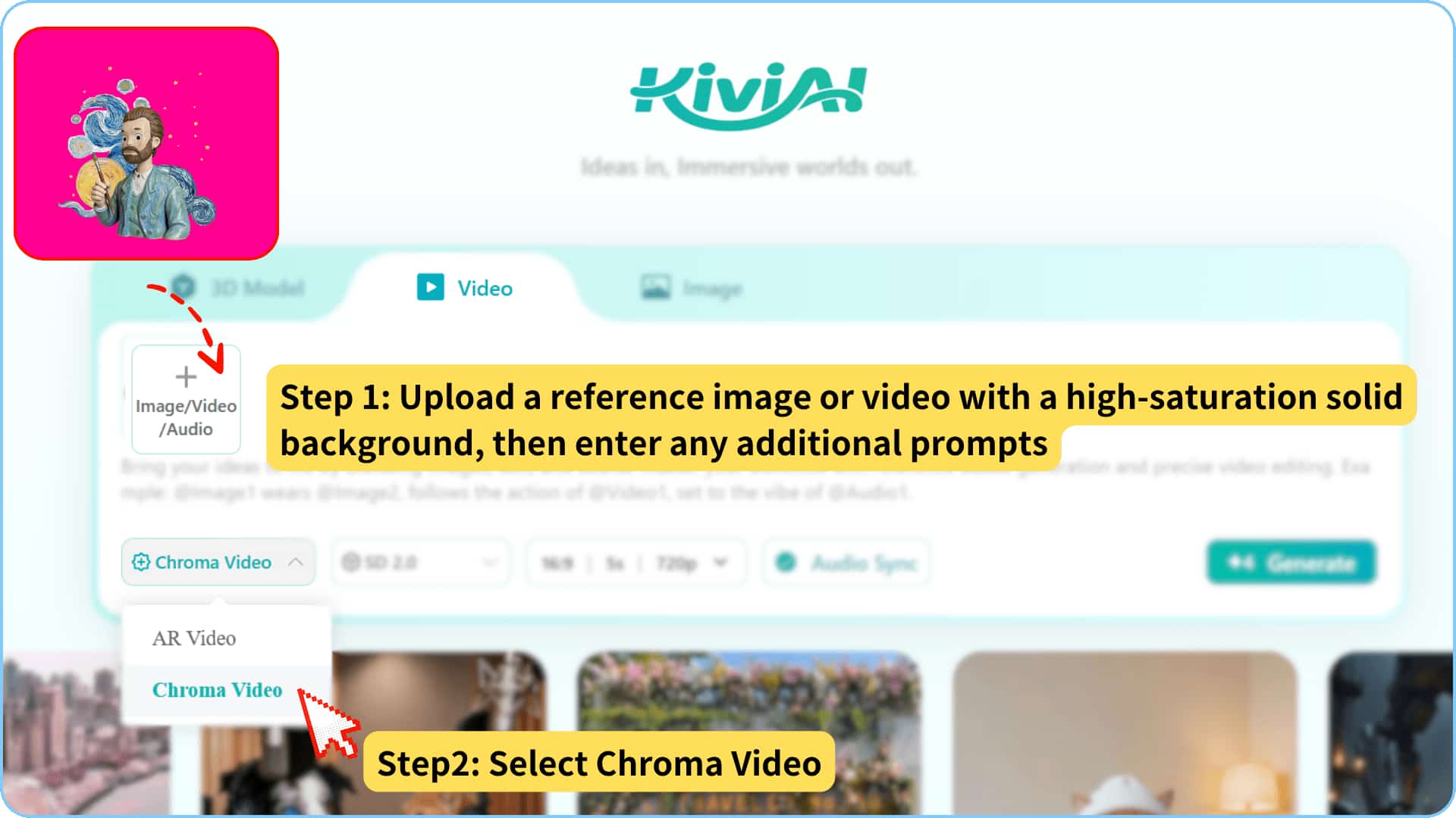 How to Use Kivi AI Chroma Video Feature