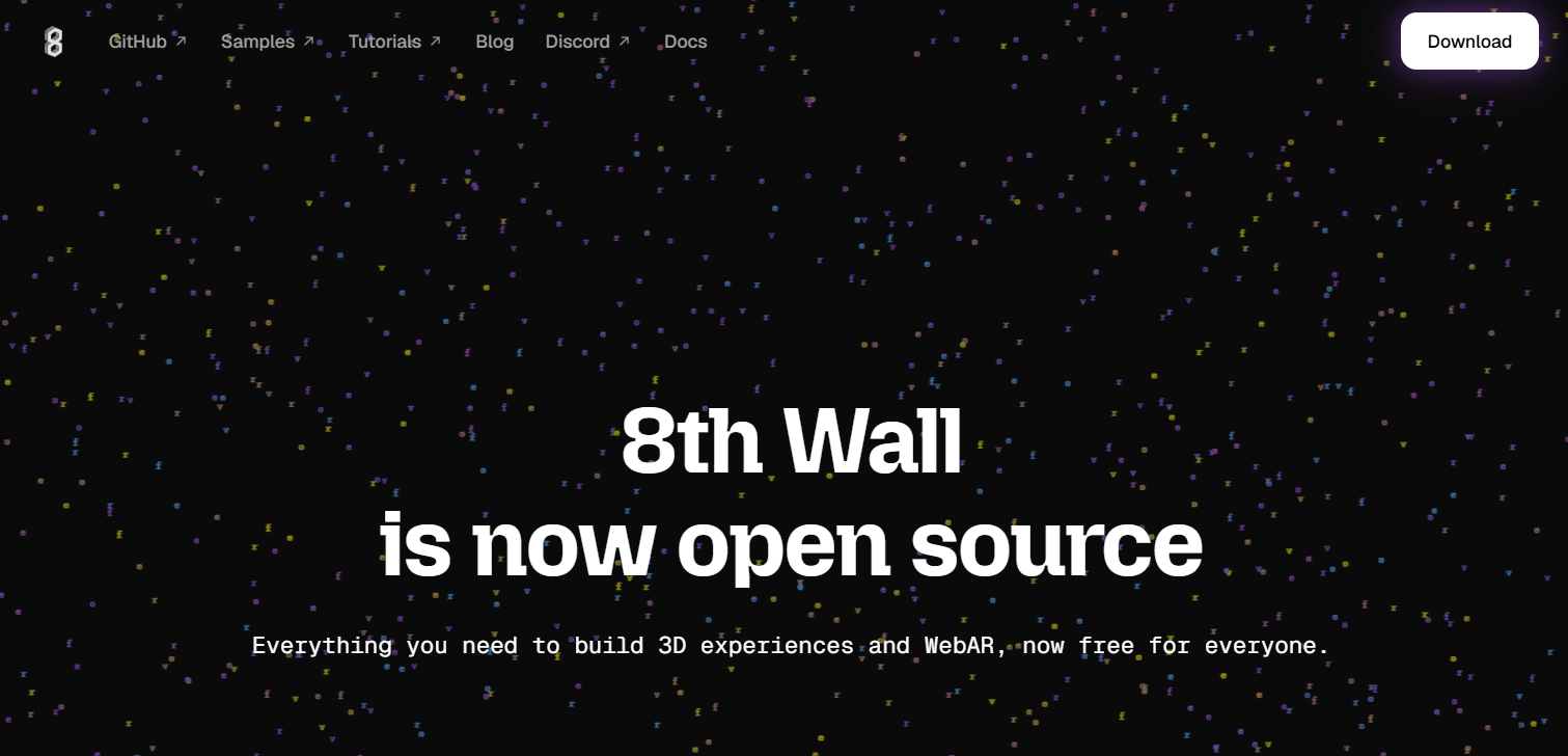 8th Wall Augmented Reality Online Platform
