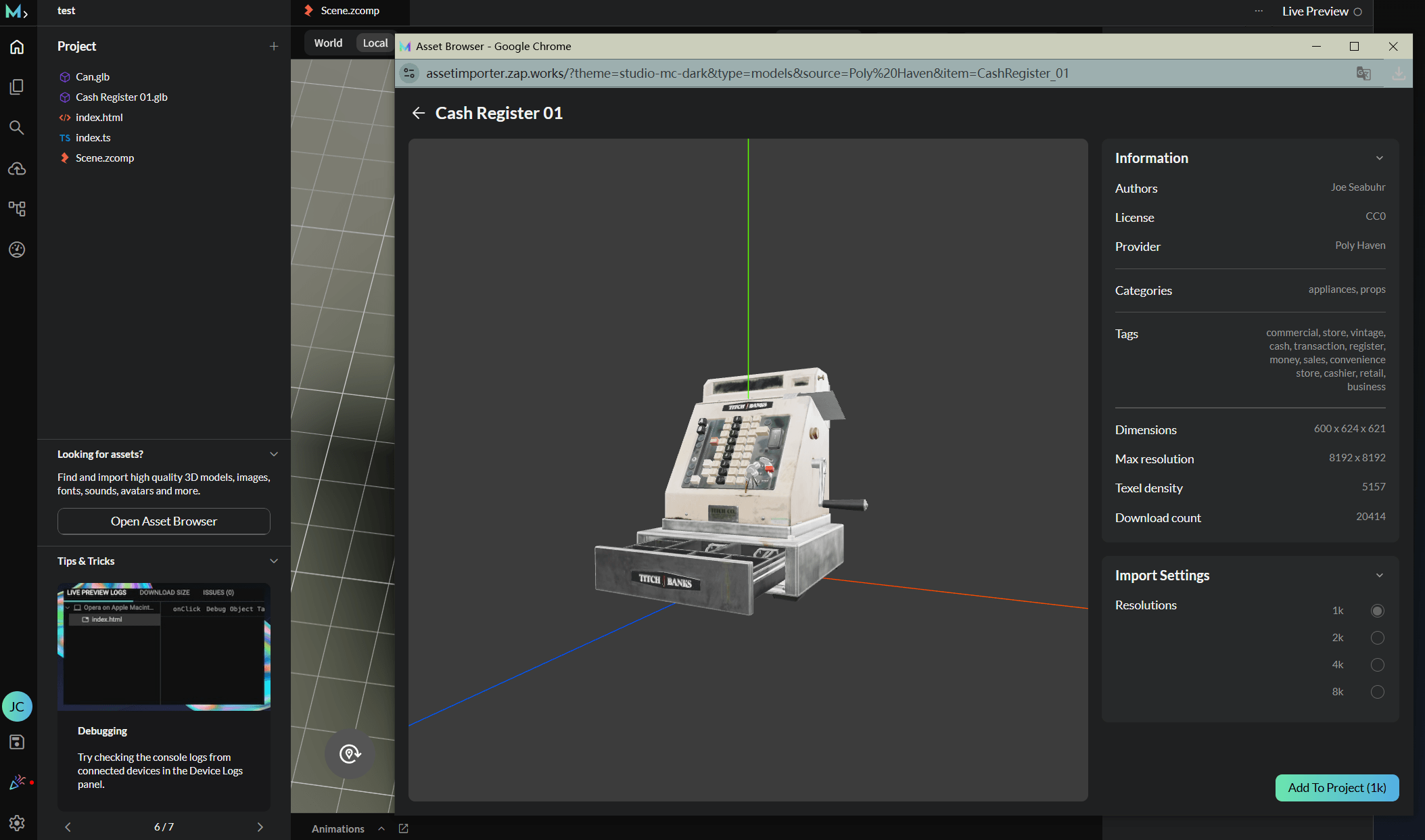 Zapworks Online Augmented Reality Maker