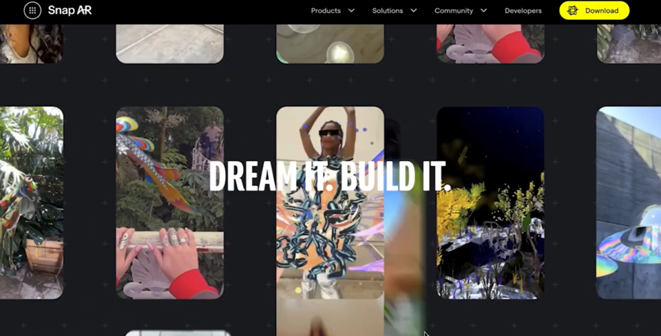 Augmented Reality Generator Lens Studio