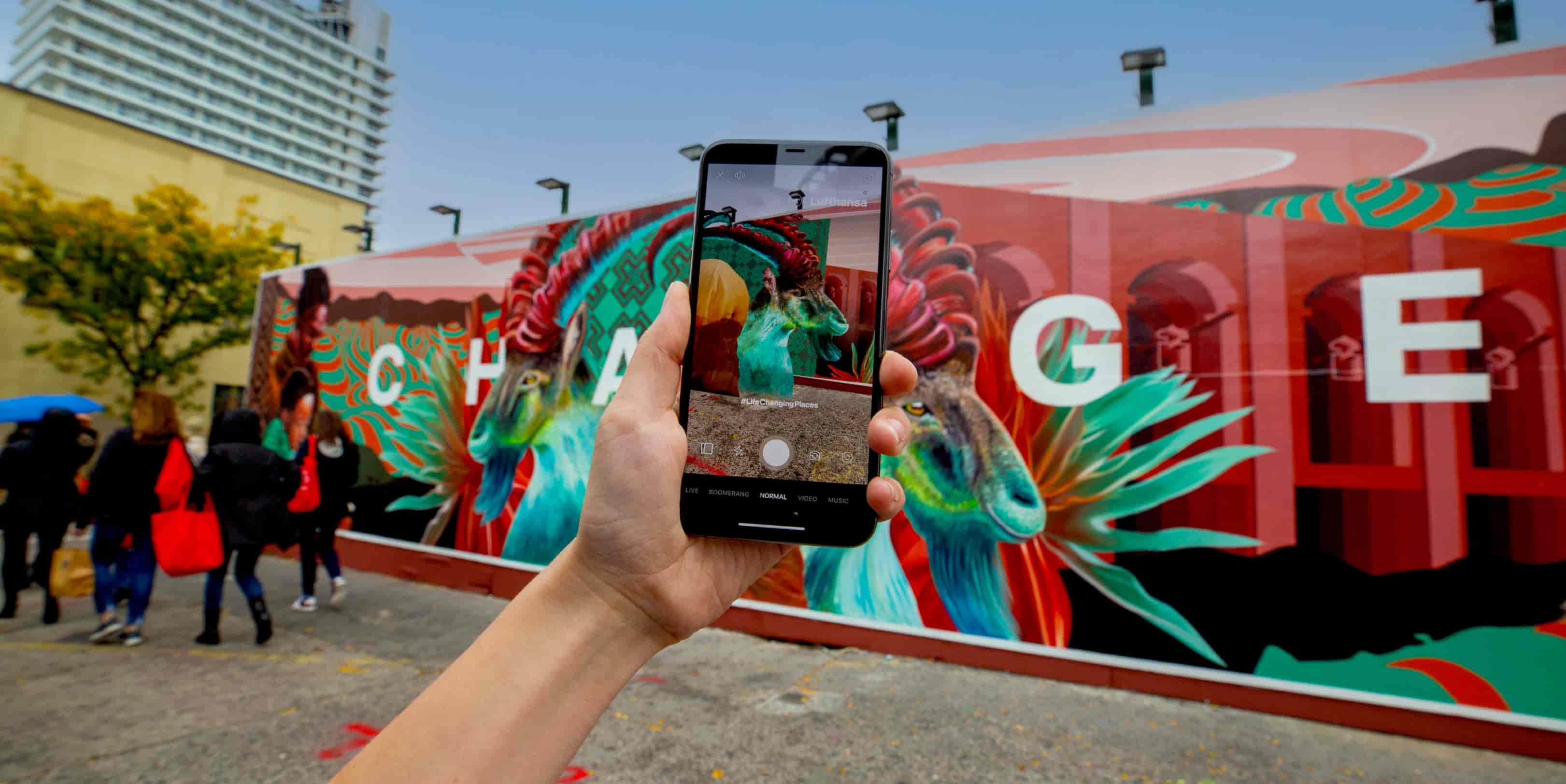 Custom Augmented Reality Campaign Showcase: CHAGEE