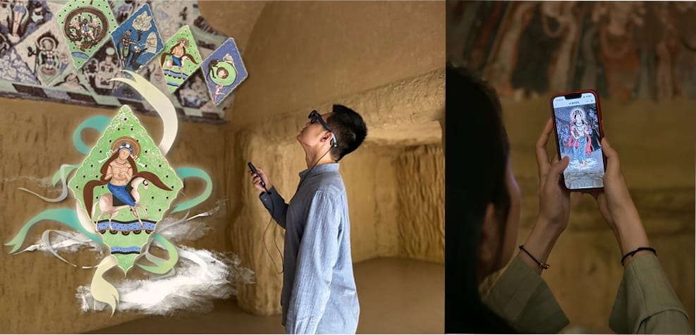 The Kucha Grottoes AR Travel Experience Created with Kivicube
