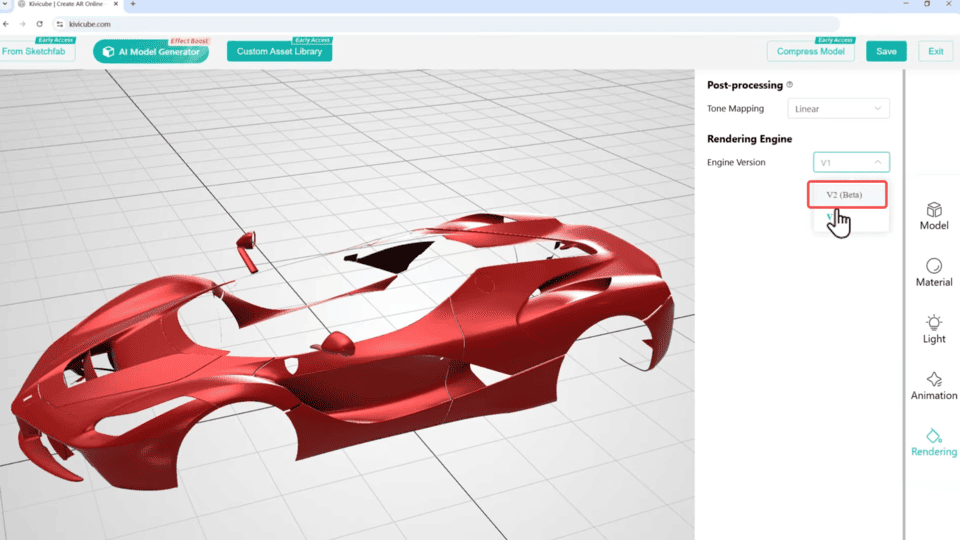 Switch Engine Version to V2