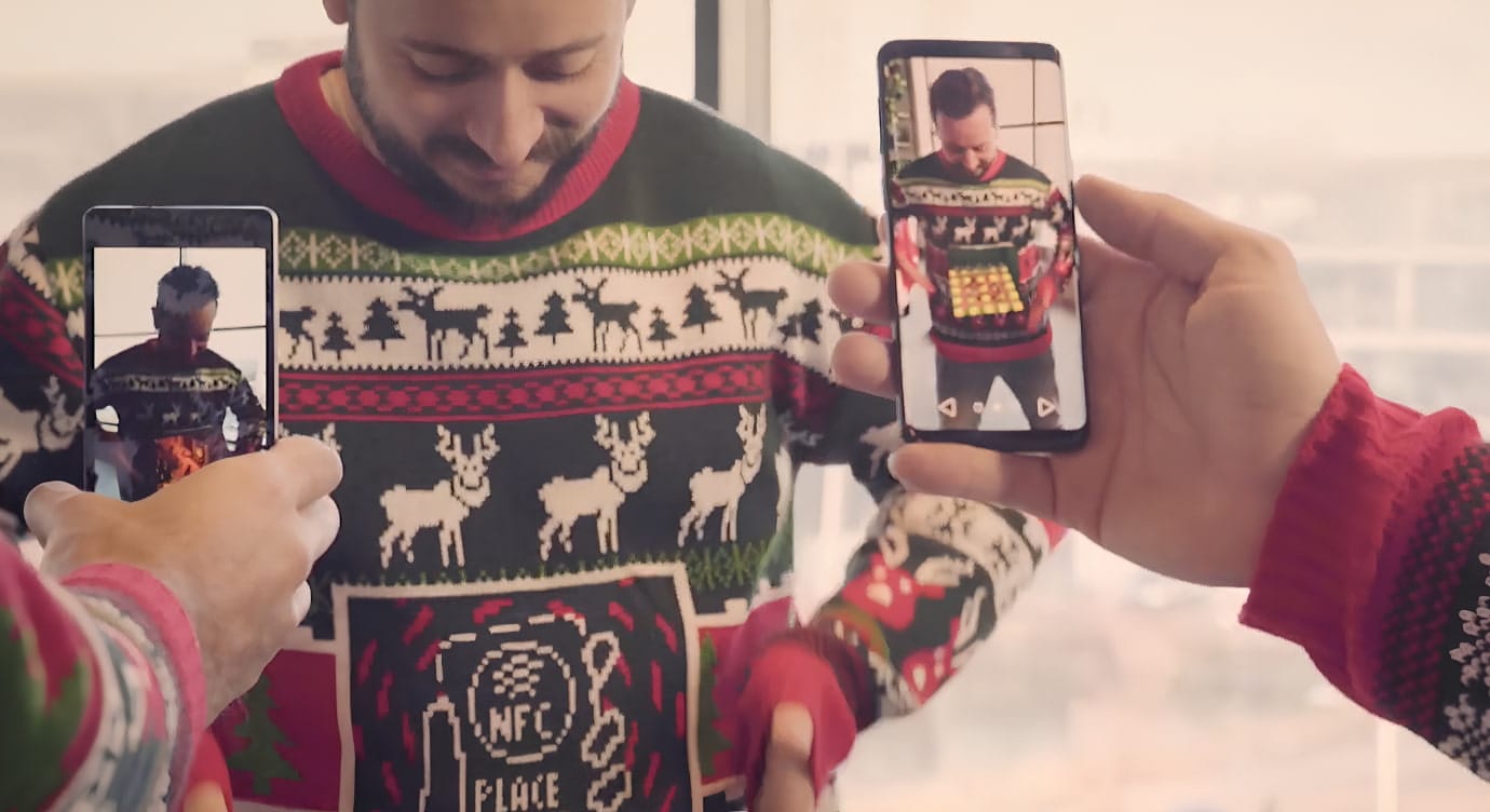 T-Shirt Augmented Reality Idea Christmas Clothing