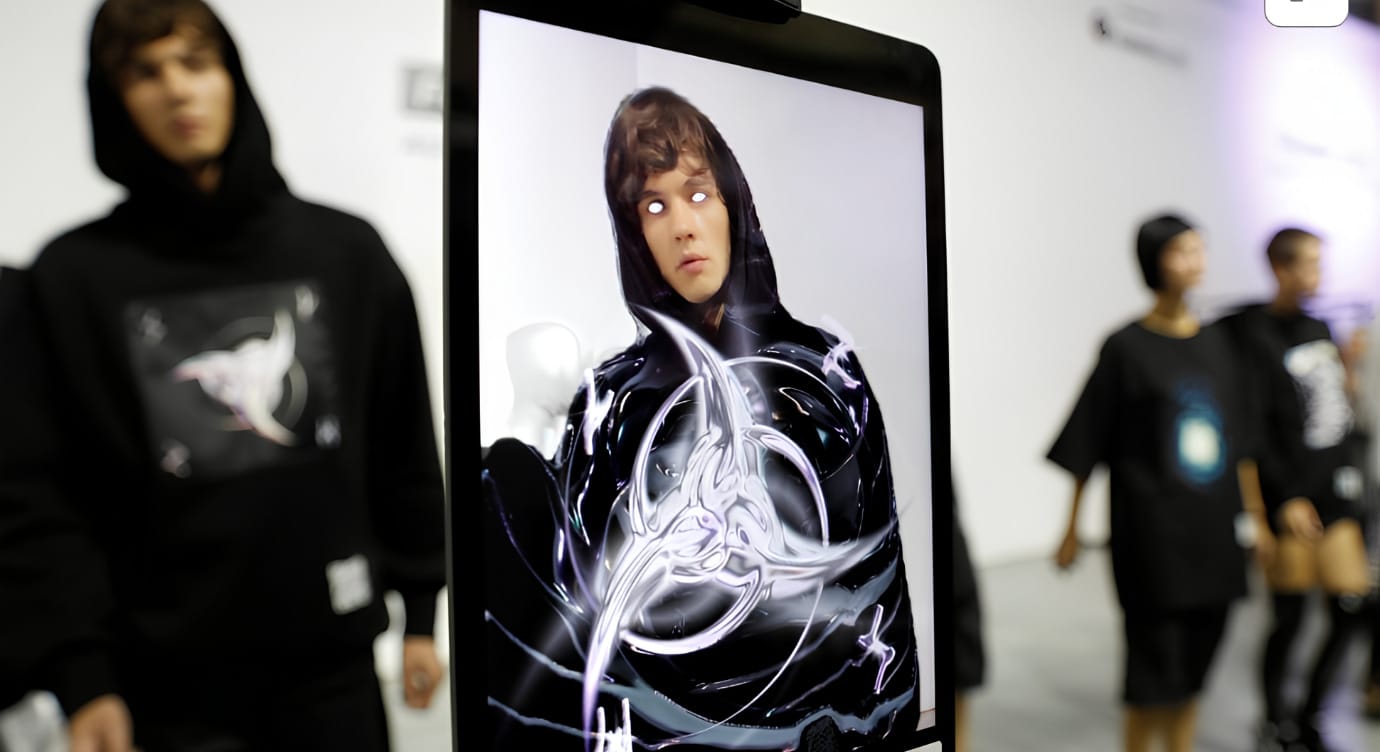 T-Shirt Augmented Reality Idea FINCH X FFFACE ME Launch