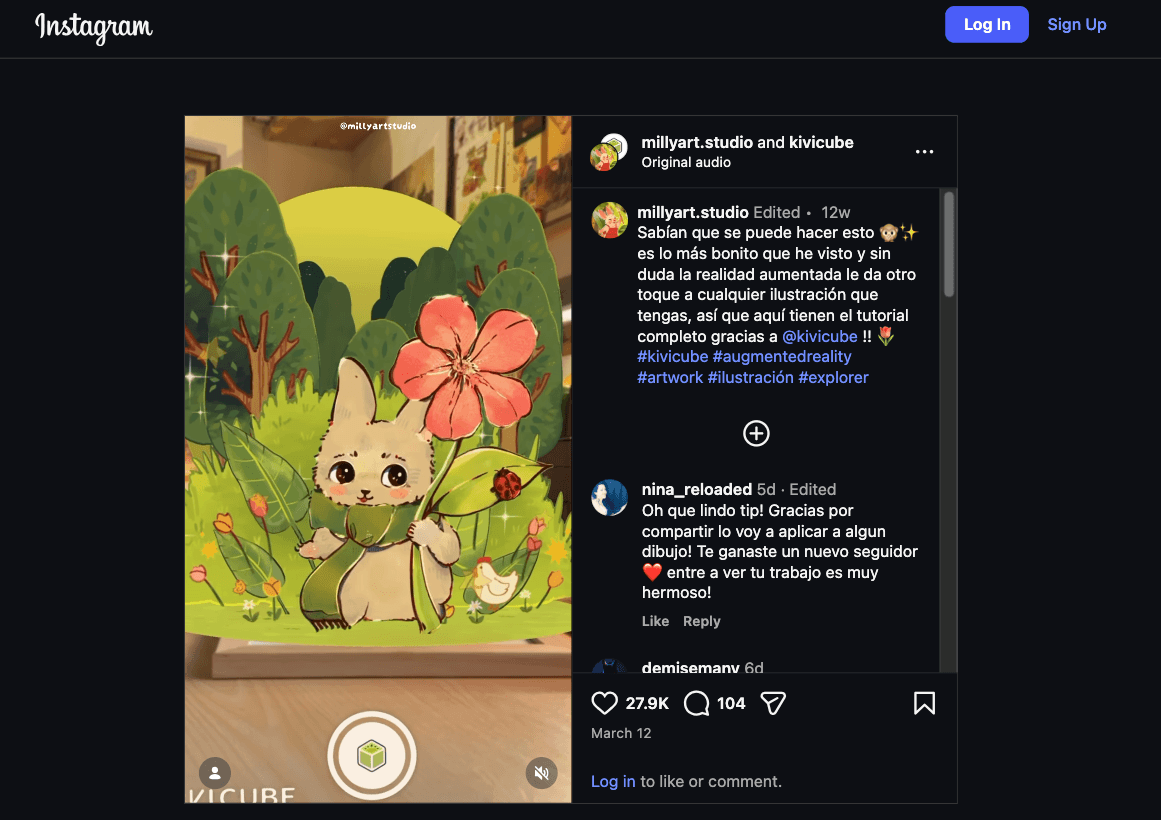 Share AR on Social Media
