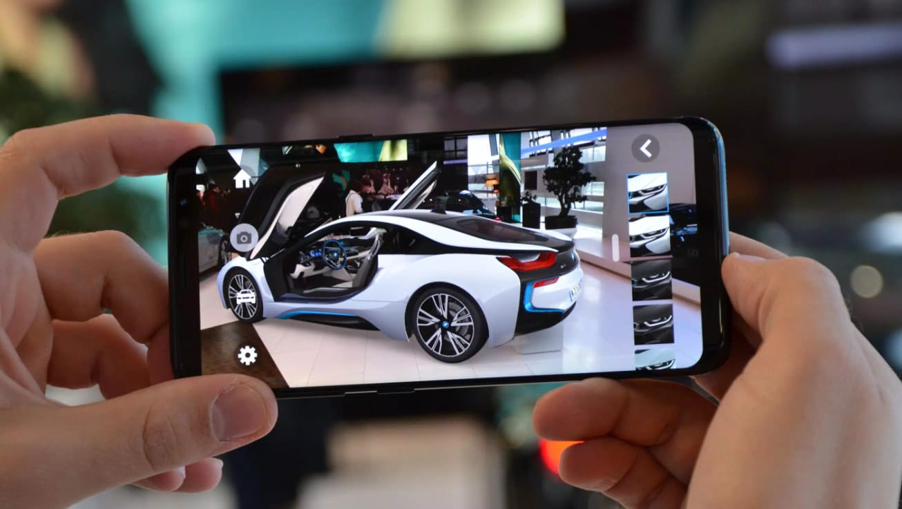 AR Product Visualization BMW i Use Case