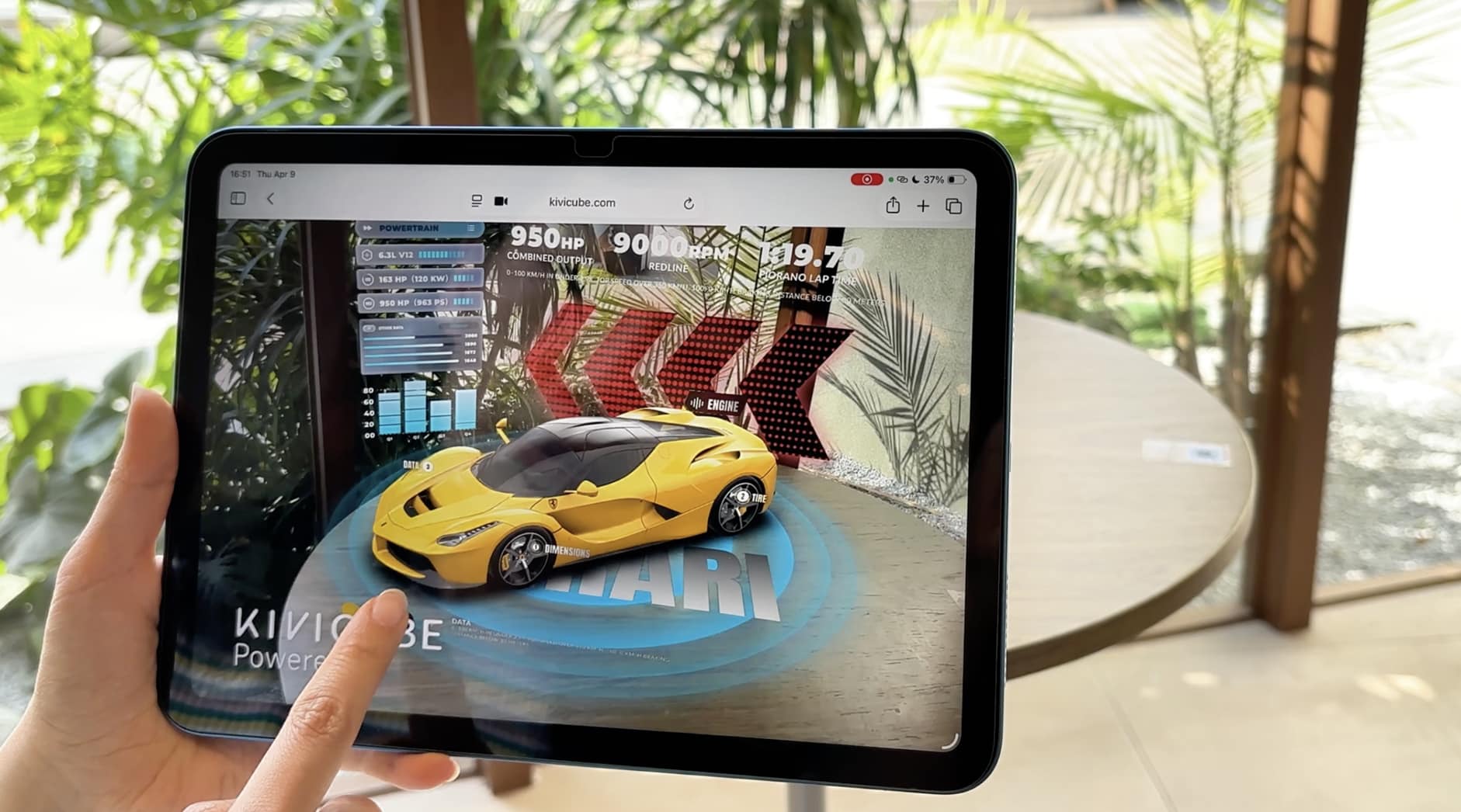 AR Car Product Visualization Use Case Kivicube