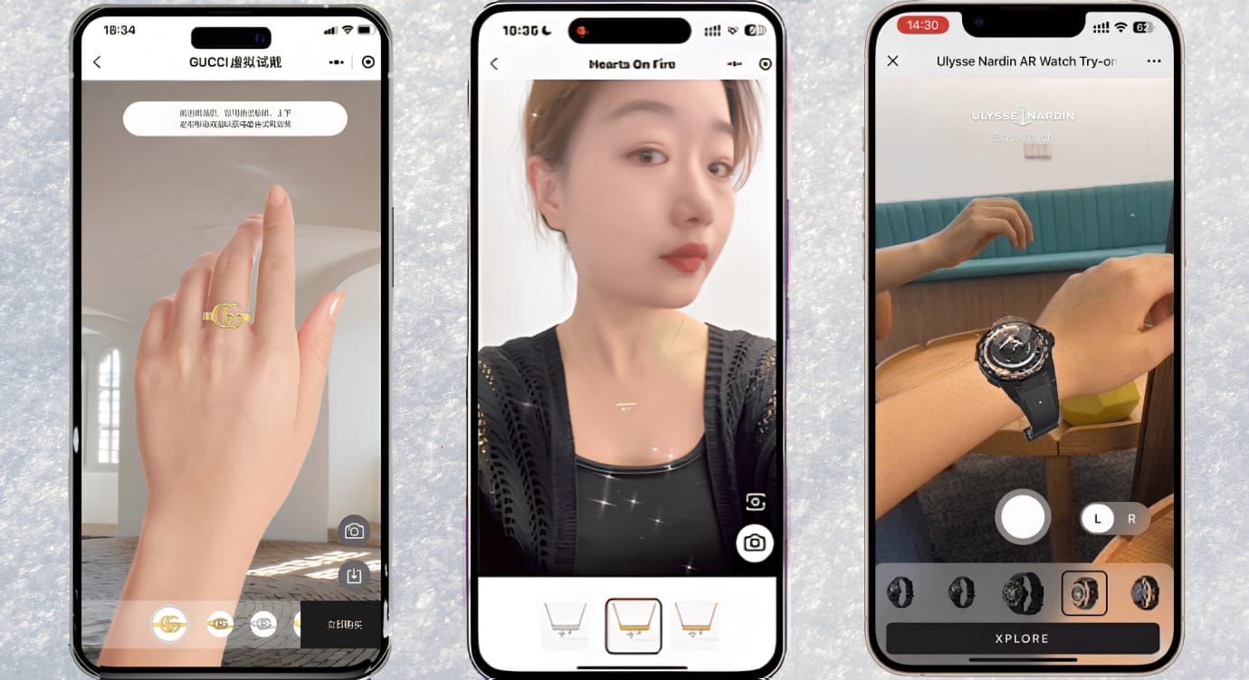 Augmented Reality Jewelry Kivicube Case Show
