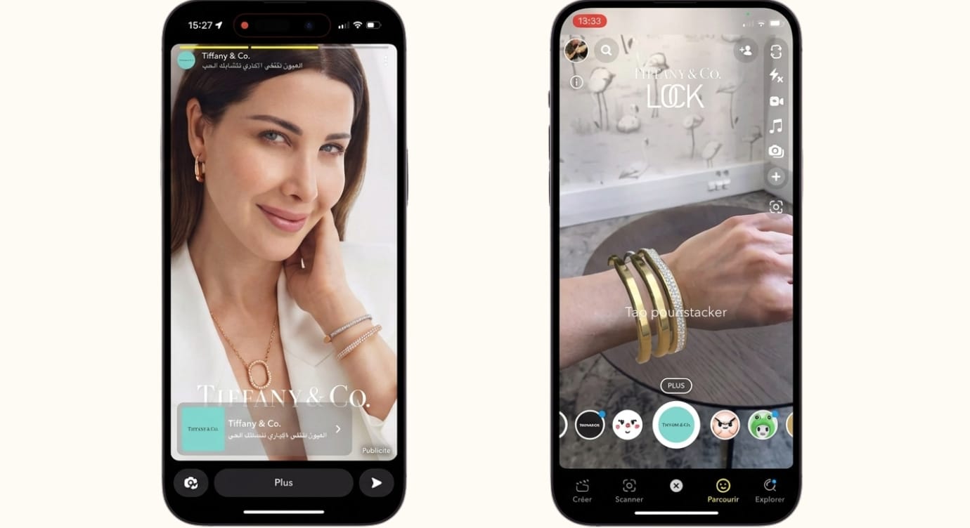 Augmented Reality Jewelry Tiffany Case