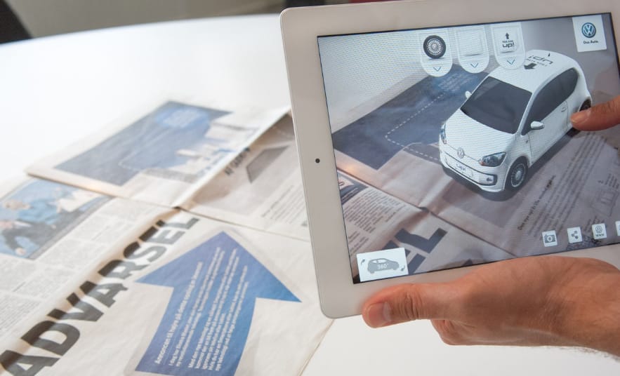 Augmented Reality Newspaper Case Mini