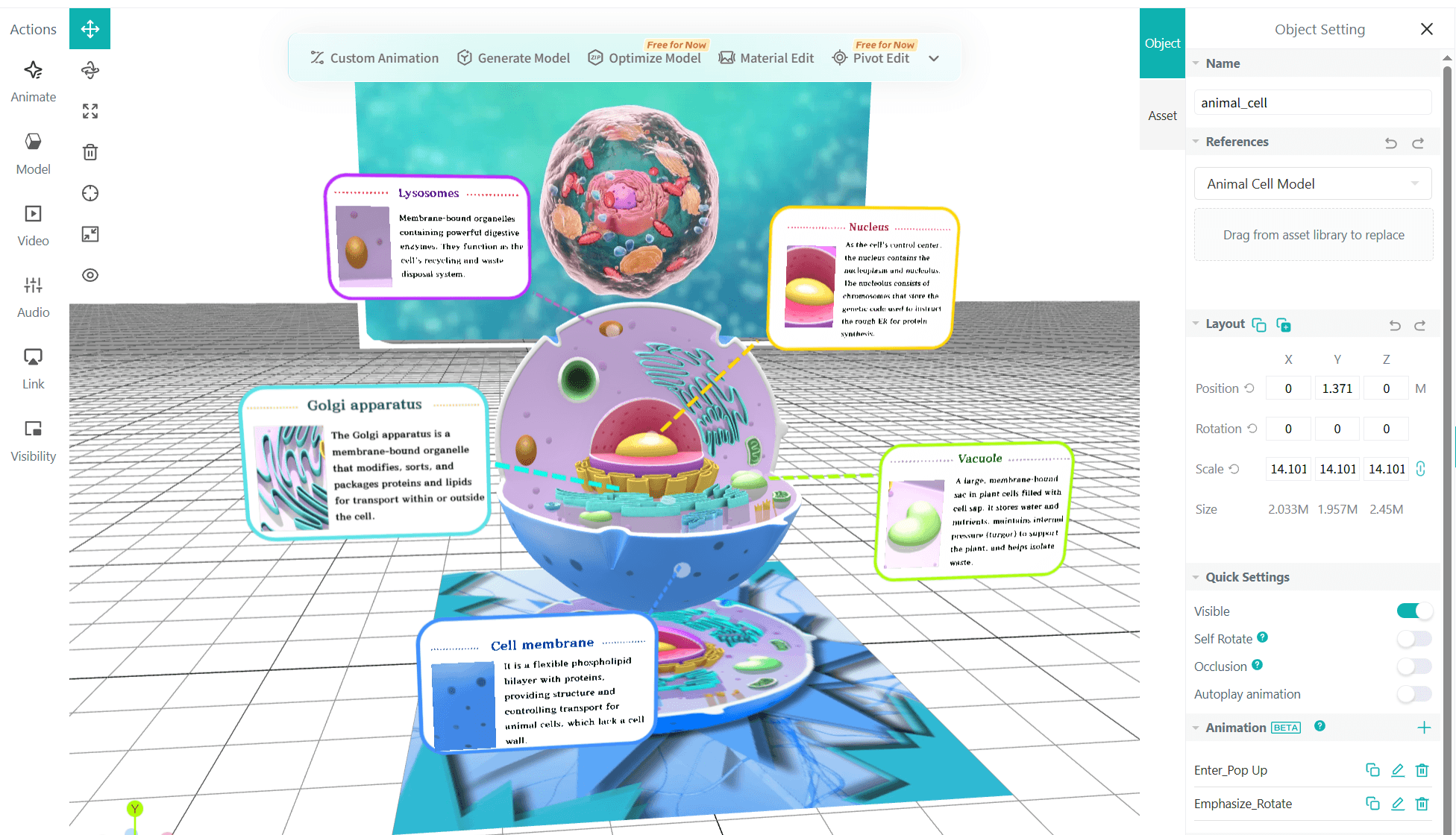AR Creation & Publishing Platform
