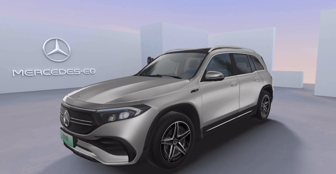 Mercedes-Benz AR Shopping Experience