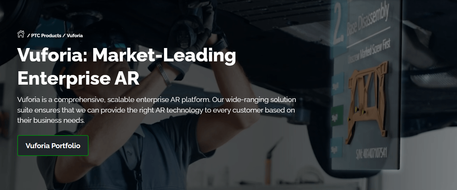 PTC - Manufacturing Leading AR Service Provider