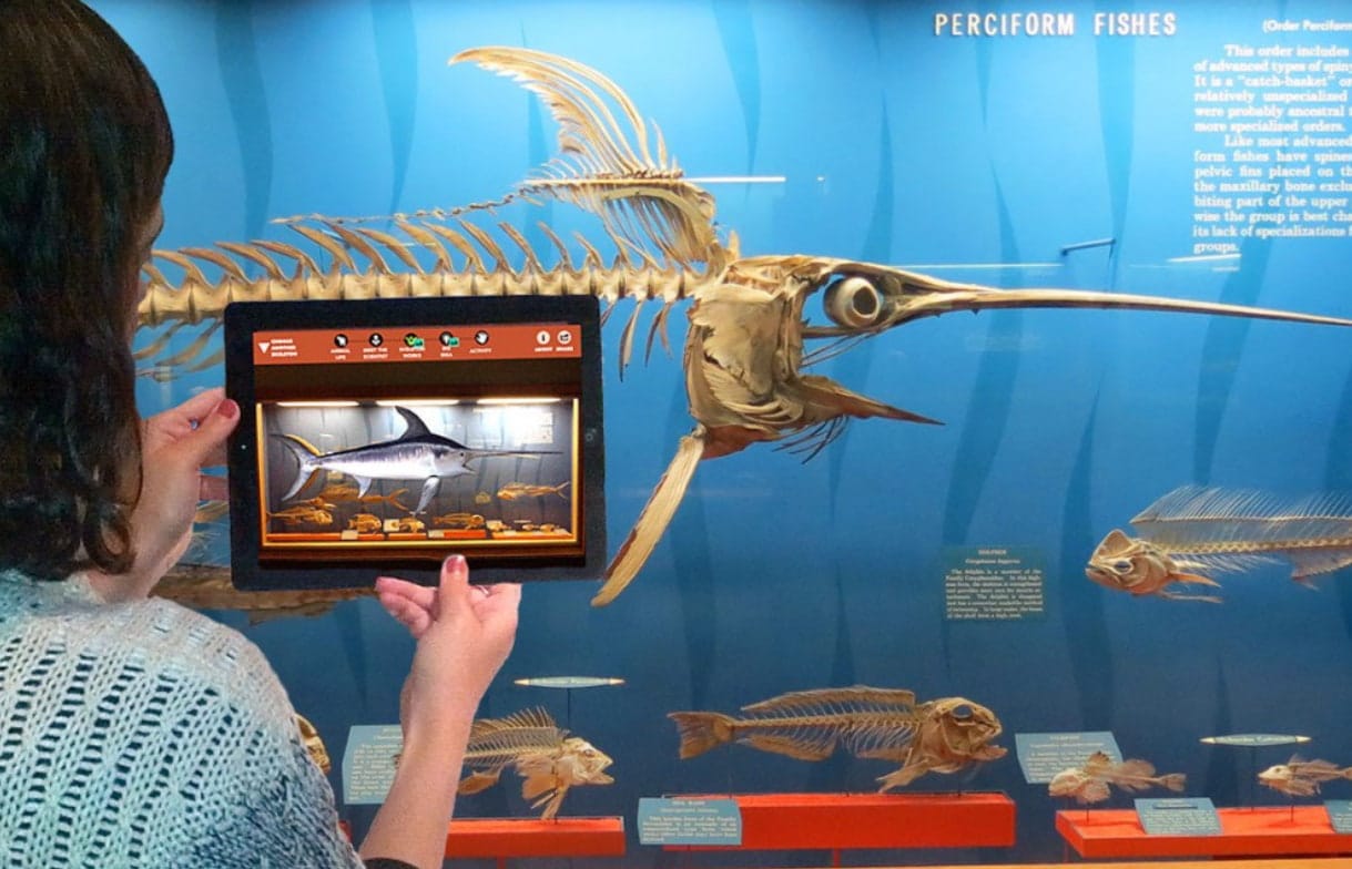 Augmented Reality Museum Example Smithsonian National Museum