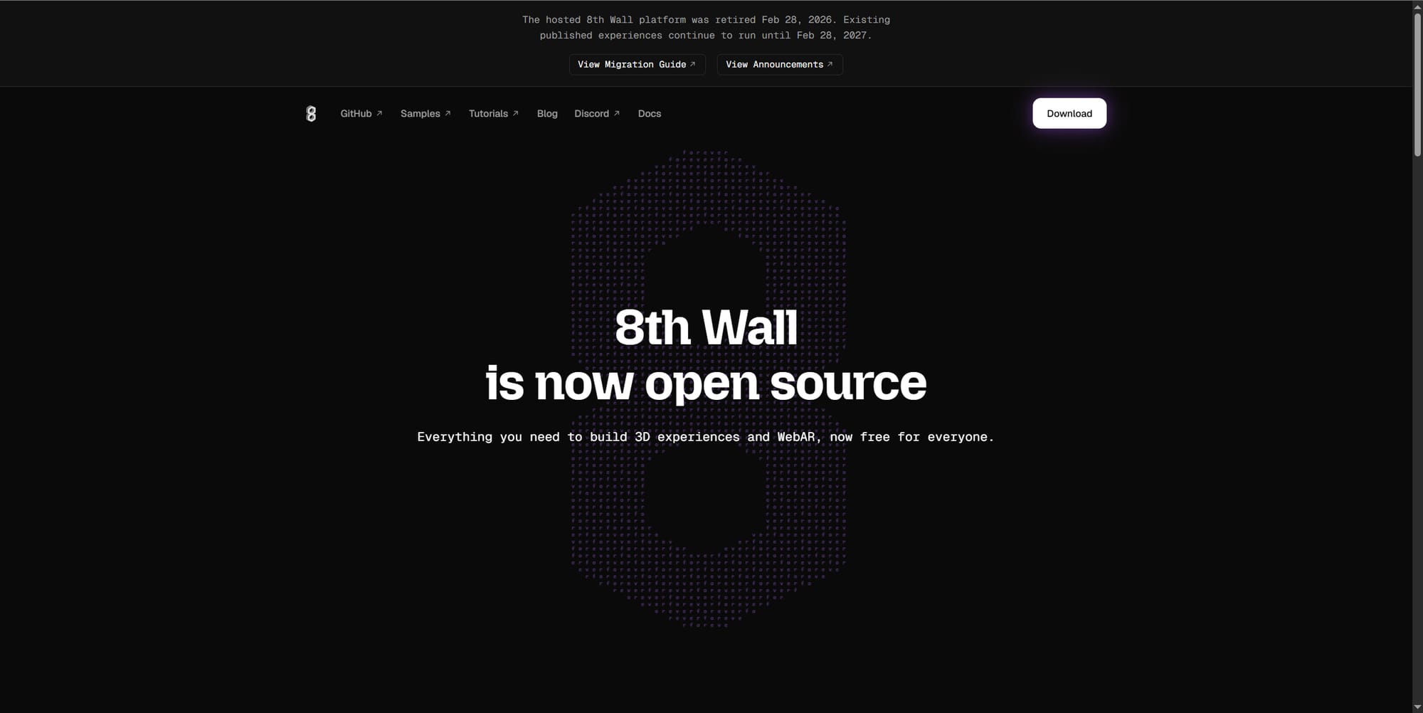 Web-Based AR Platform 8th Wall
