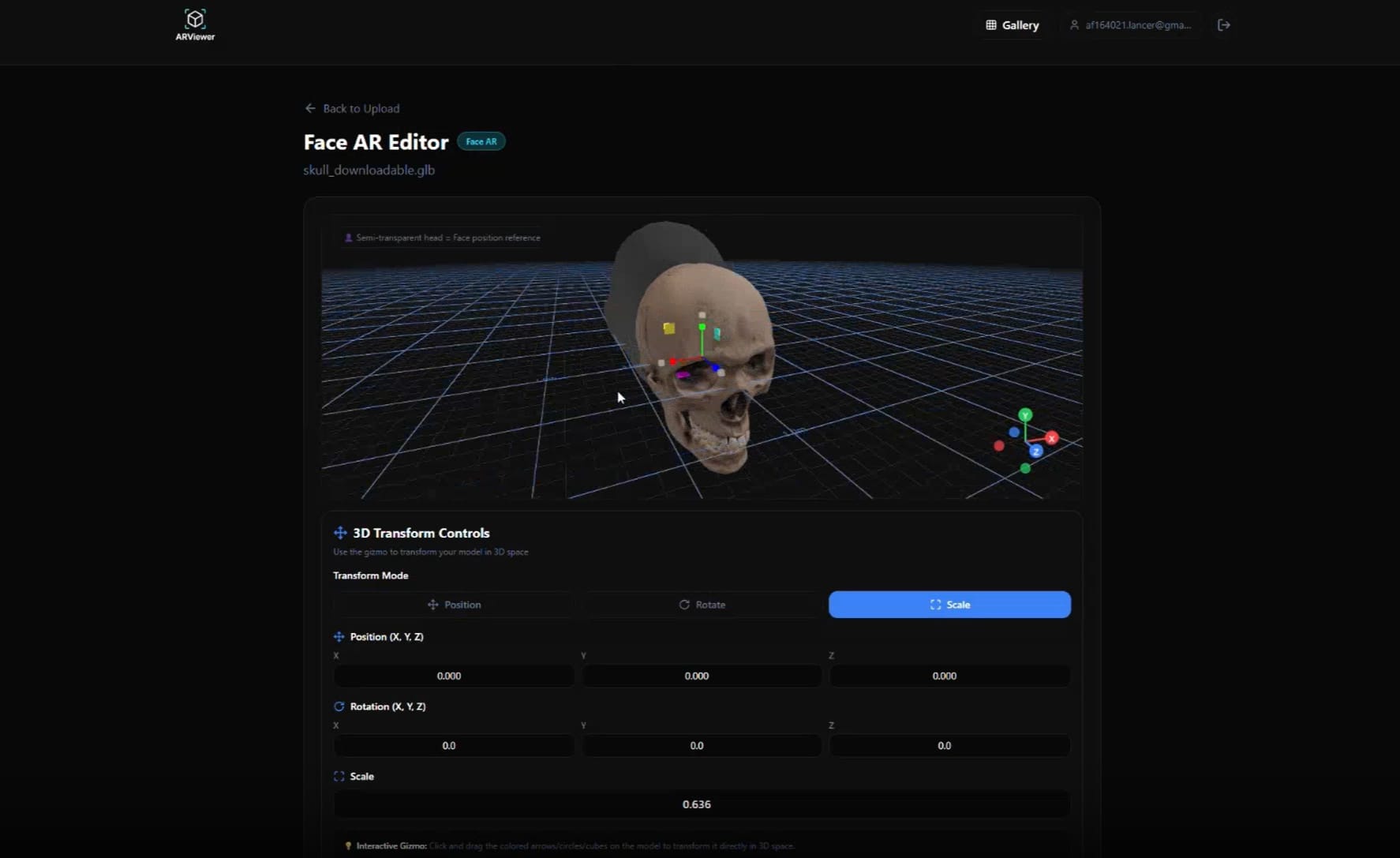 Web Based AR Platform ARviewer