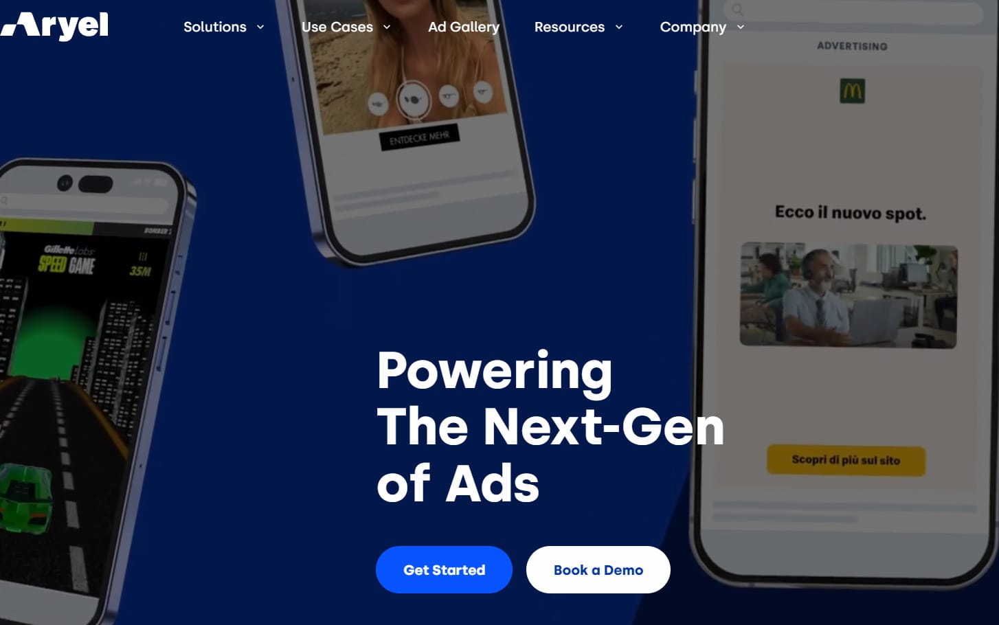 Web-Based AR Platform Aryel