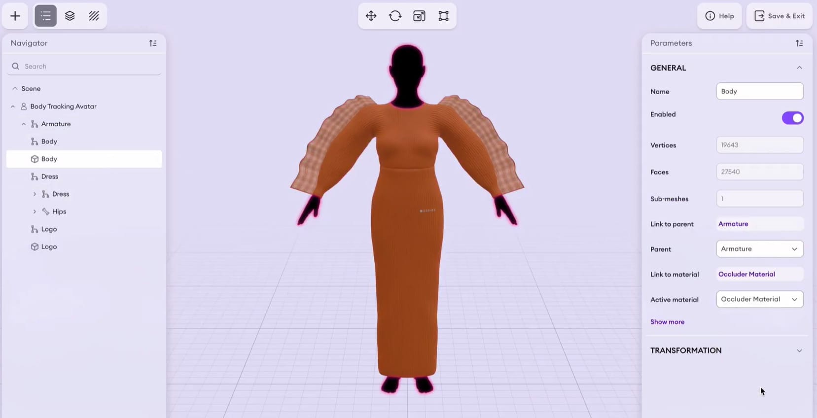Web-Based AR Platform GeeneeAR