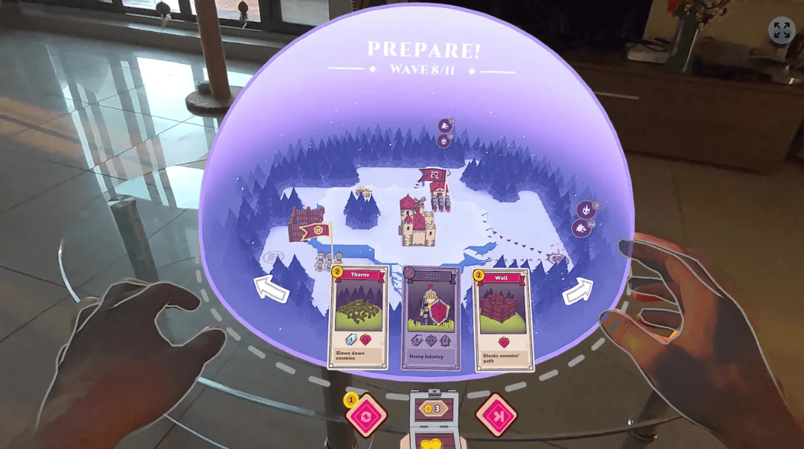 Banners & Bastions Tabletop RTS MR Game on Meta Quest