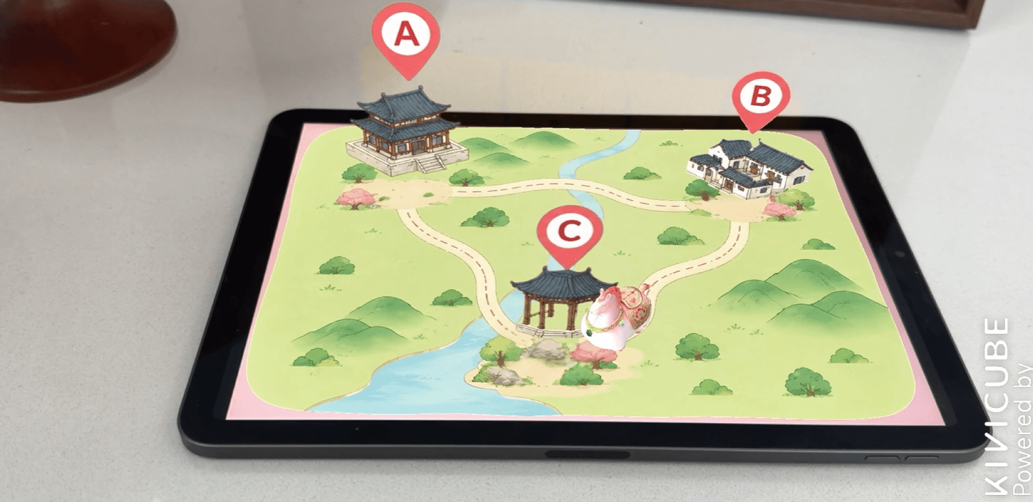 Informative AR Tourism & Guided Exploration