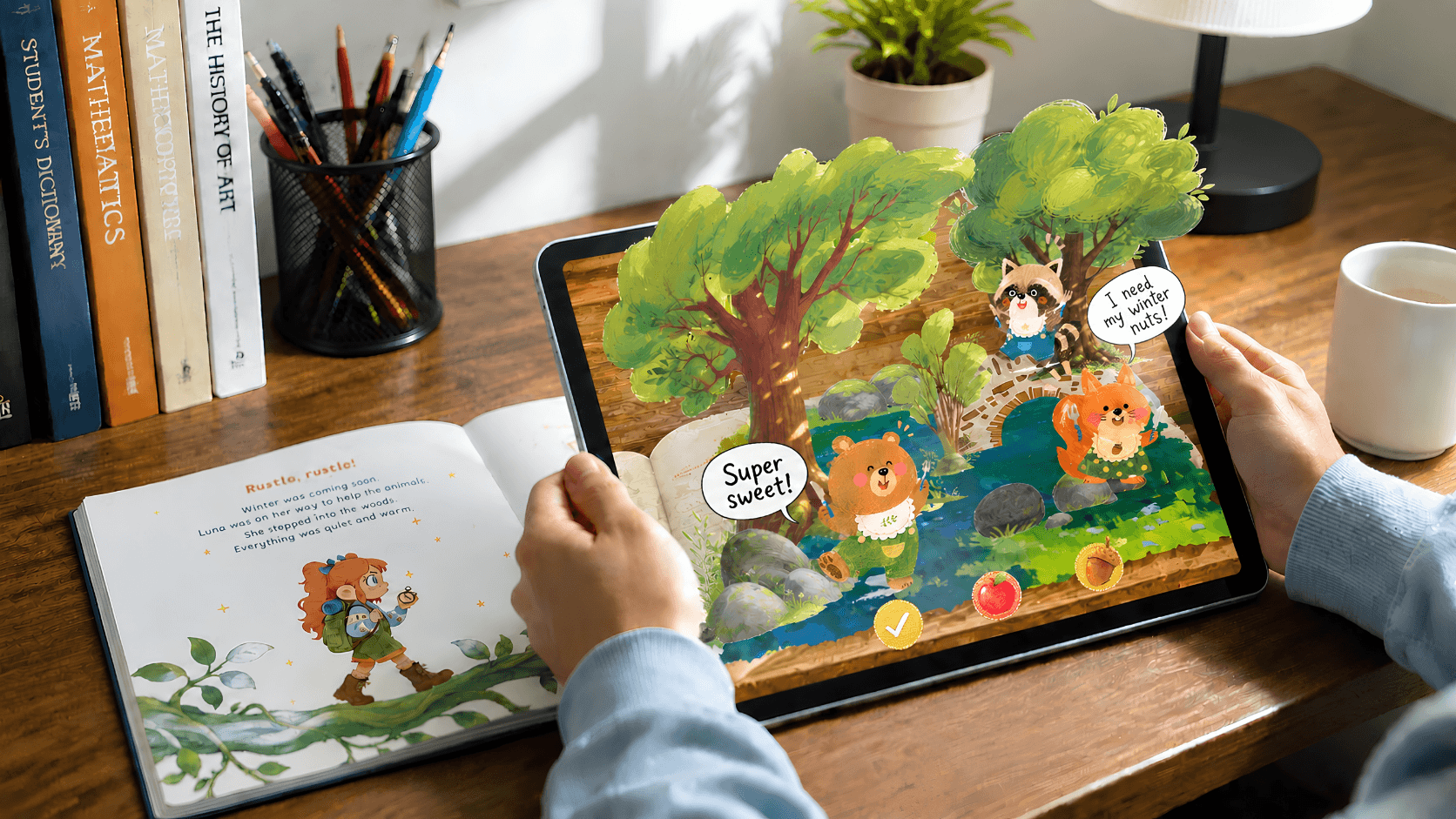 Kivicube Narrative Storybook AR Game