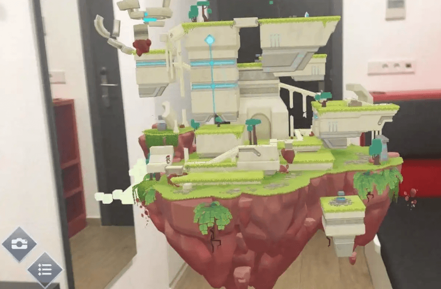 Puzzle Narrative AR Game