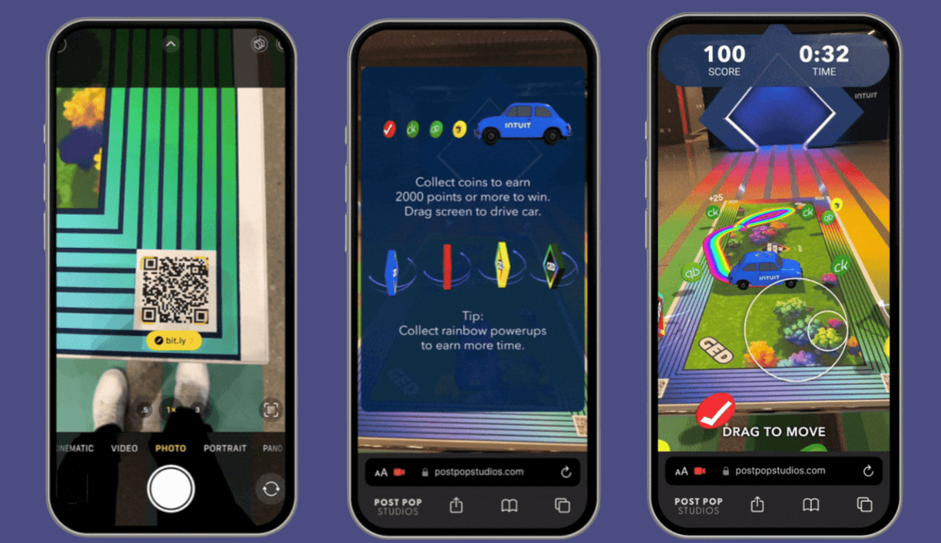 Racing & Parkour AR Games