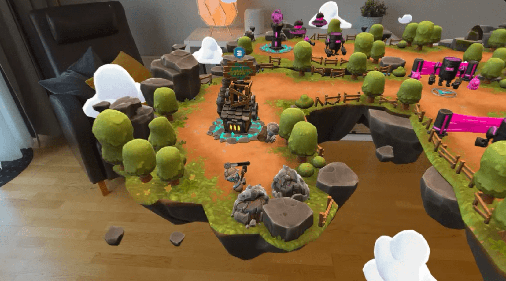 Vision Pro Strategy AR Game